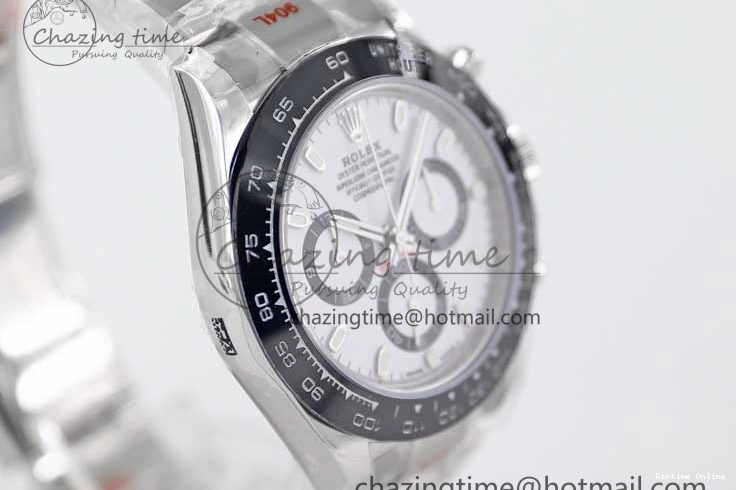 0120 ModernLook Daytona 116500 SS TWF 1:1 Best Edition 904L Steel White Dial on SS Bracelet A 2408